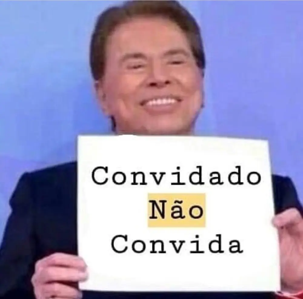 Multa se levar uma pessoa que não foi convidada pelos noivos ao casamento.